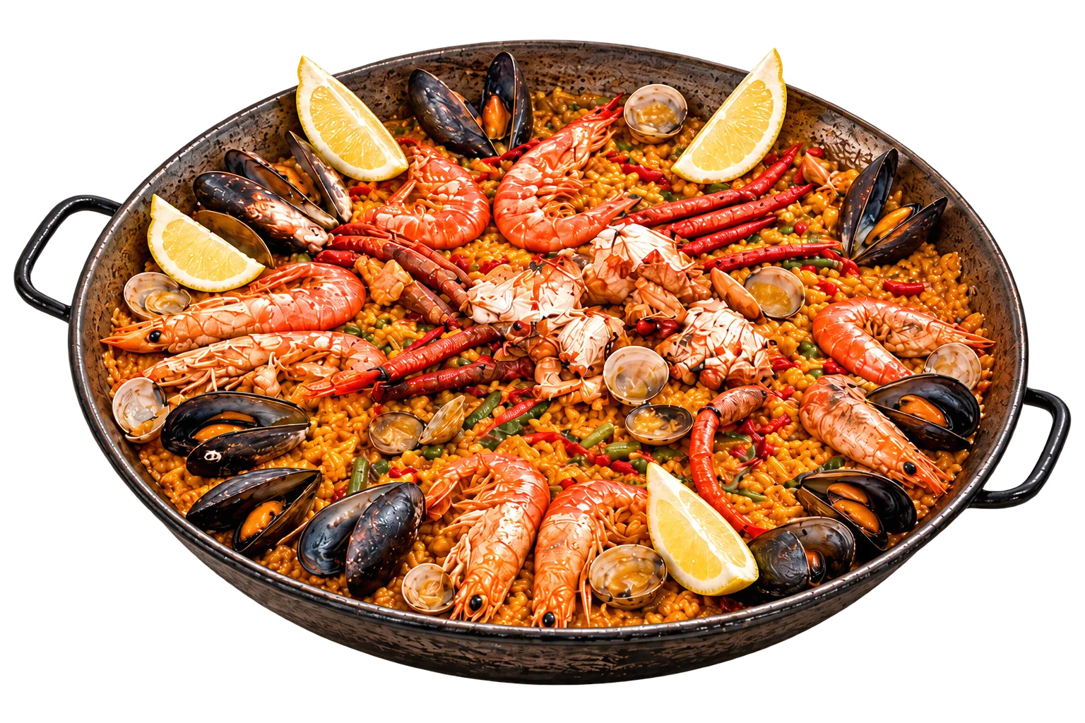 Paella de mariscos